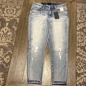 Buckle Black Fit 75 Ankle Skinny Size 30